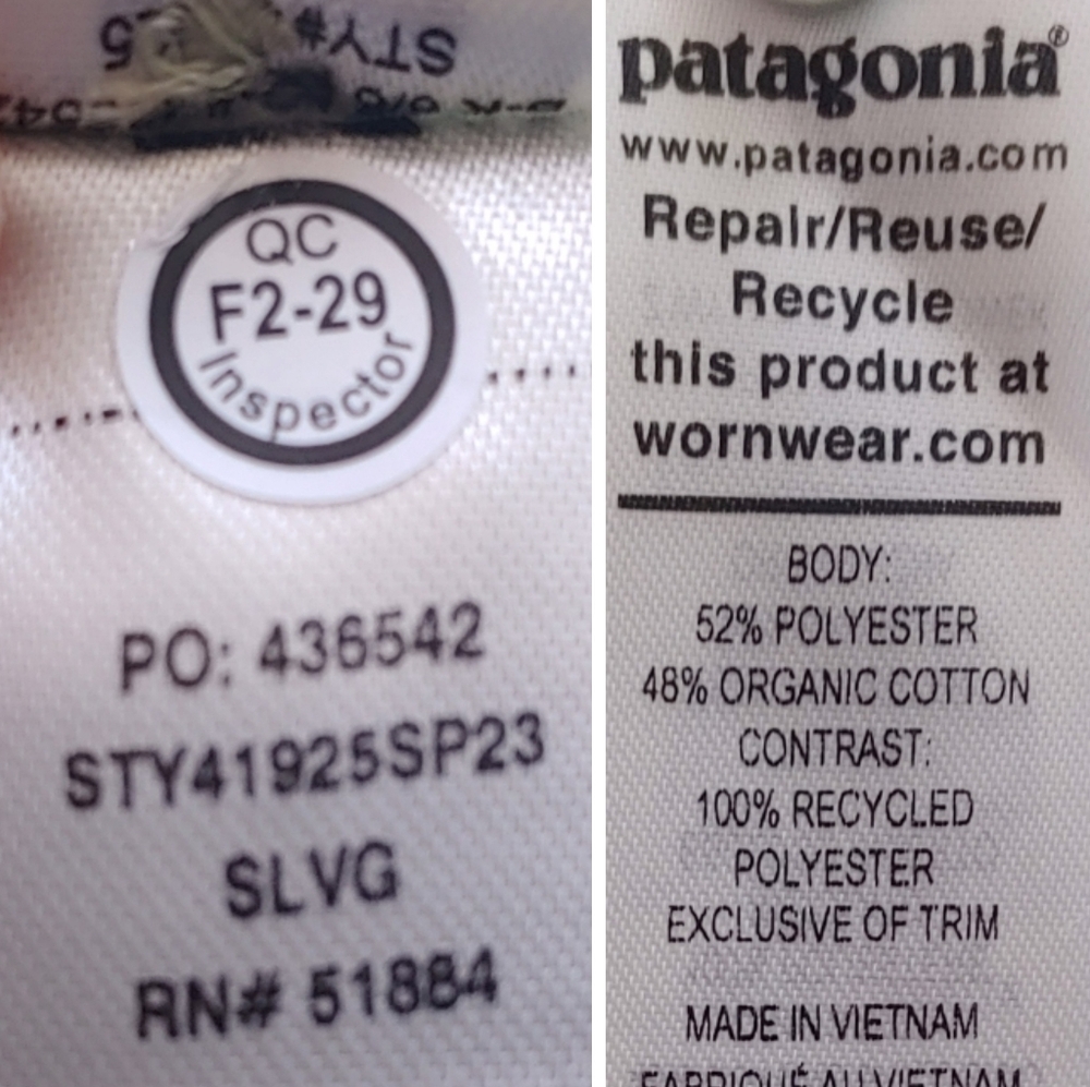 Patagonia®Women's Early Rise Stretch Fishing Shirt in Salvia green - Picture 5 of 10